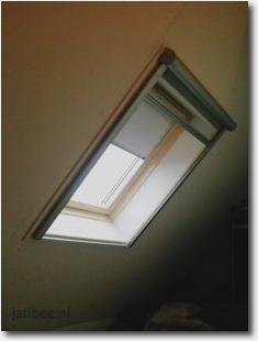 Velux dakraam rolhor